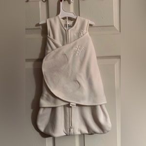 Halo sleepsack Swaddle, newborn 6-12 lb, white